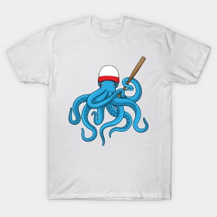 Octopus Baseball bat Baseball T-Shirt